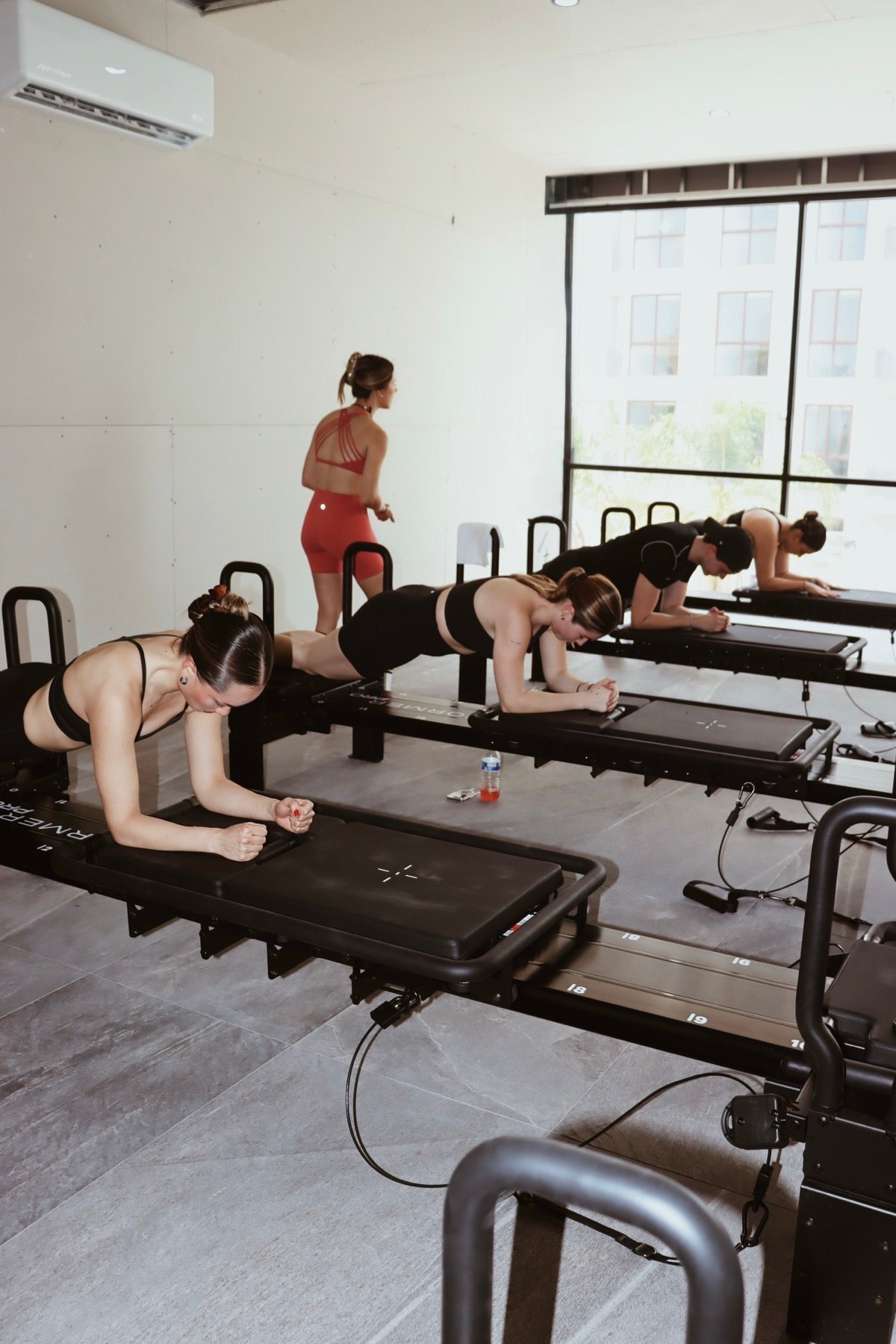 Clase grupal en Burn Club
